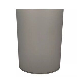 The Big One Plastic Wastebasket Gray